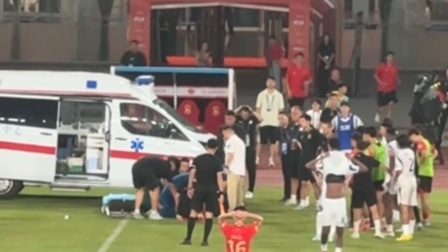 足球职业比赛紧张展开，球队备受期待，掌声雷动