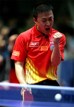 德国队完胜中国队,马琳关键制胜 德国队完胜中国队,马琳关键制胜